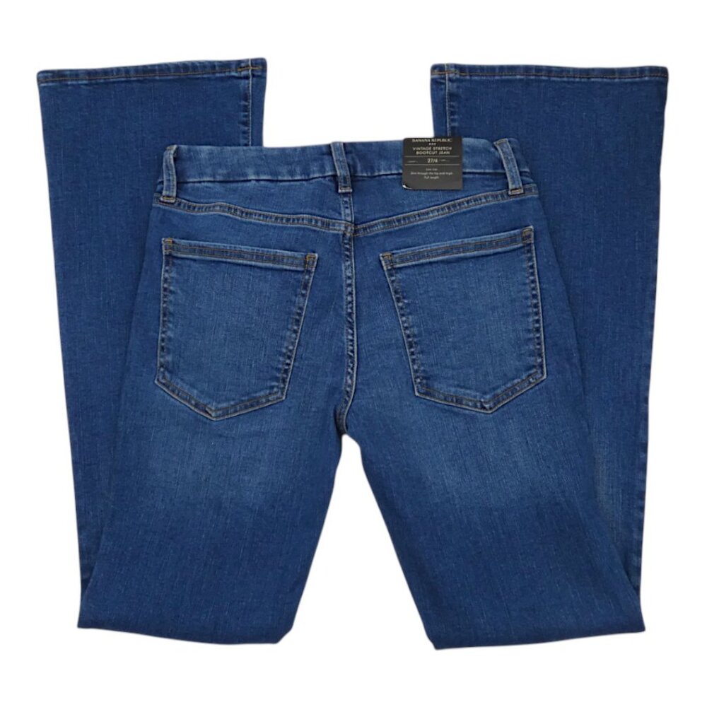 NWT Banana Republic Bootcut Jeans Women’s 27/4 Low Rise Stretch Y2K Vintage - Picture 7 of 11